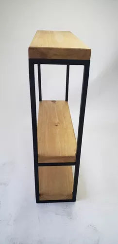 Arrimo Industrial Fierro Madera - Modelo Triple