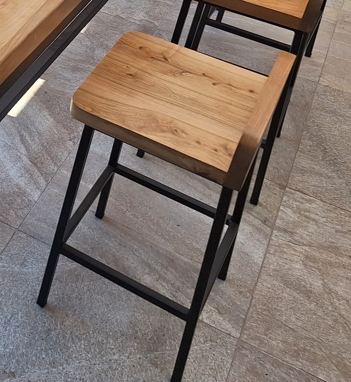 Piso de Fierro y Madera - Modelo Seul