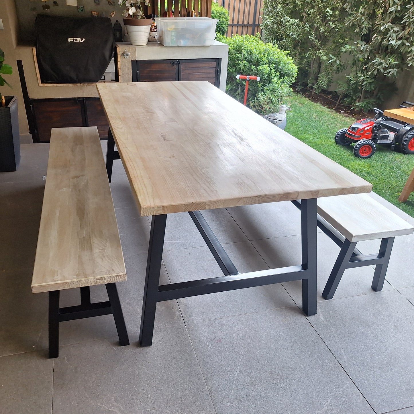 Mesa Comedor Terraza - Modelo Kioto - 200x90x78