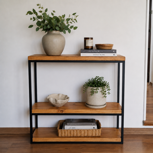 Arrimo Industrial Fierro Madera - Modelo Triple