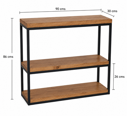 Arrimo Industrial Fierro Madera - Modelo Triple