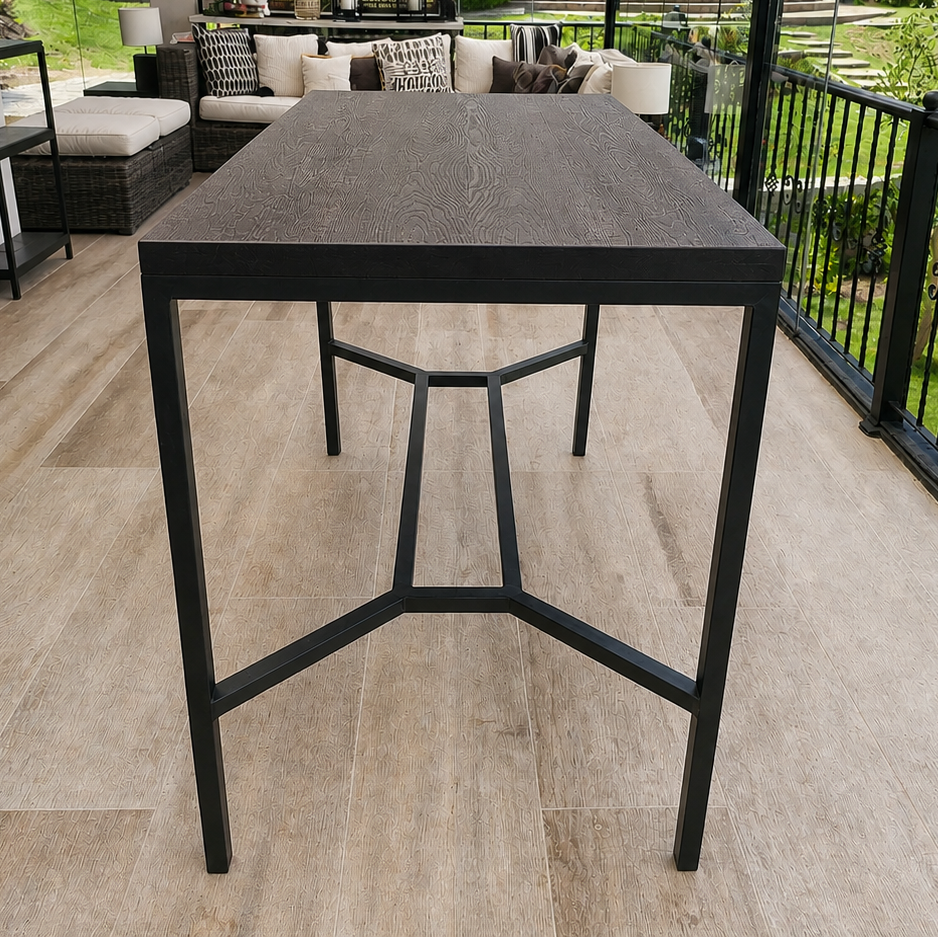 Mesa Alta de Terraza  - Modelo Black Oak