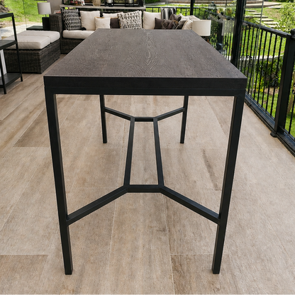 Mesa Alta de Terraza  - Modelo Black Oak