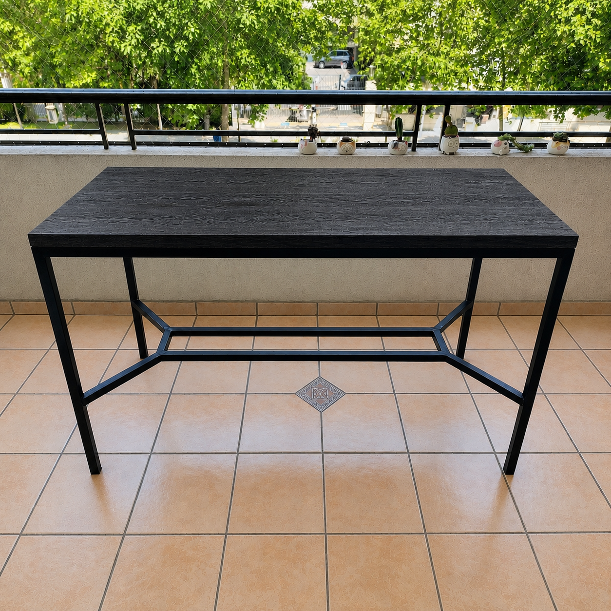 Mesa Alta de Terraza  - Modelo Black Oak