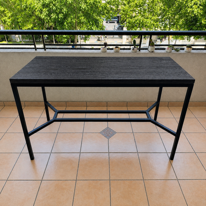 Mesa Alta de Terraza  - Modelo Black Oak