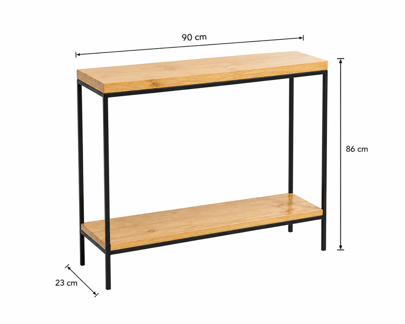Arrimo Industrial Fierro Madera - Modelo Carlot