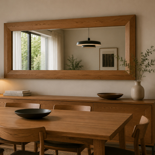 Espejo Madera - Modelo Tokio | Roble Americano