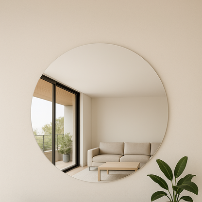 Espejo Redondo Pared - Modelo Zero 60cm