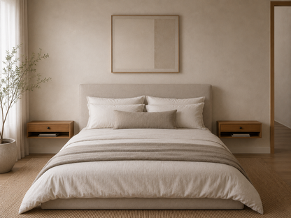 Set Veladores Madera - Modelo Float