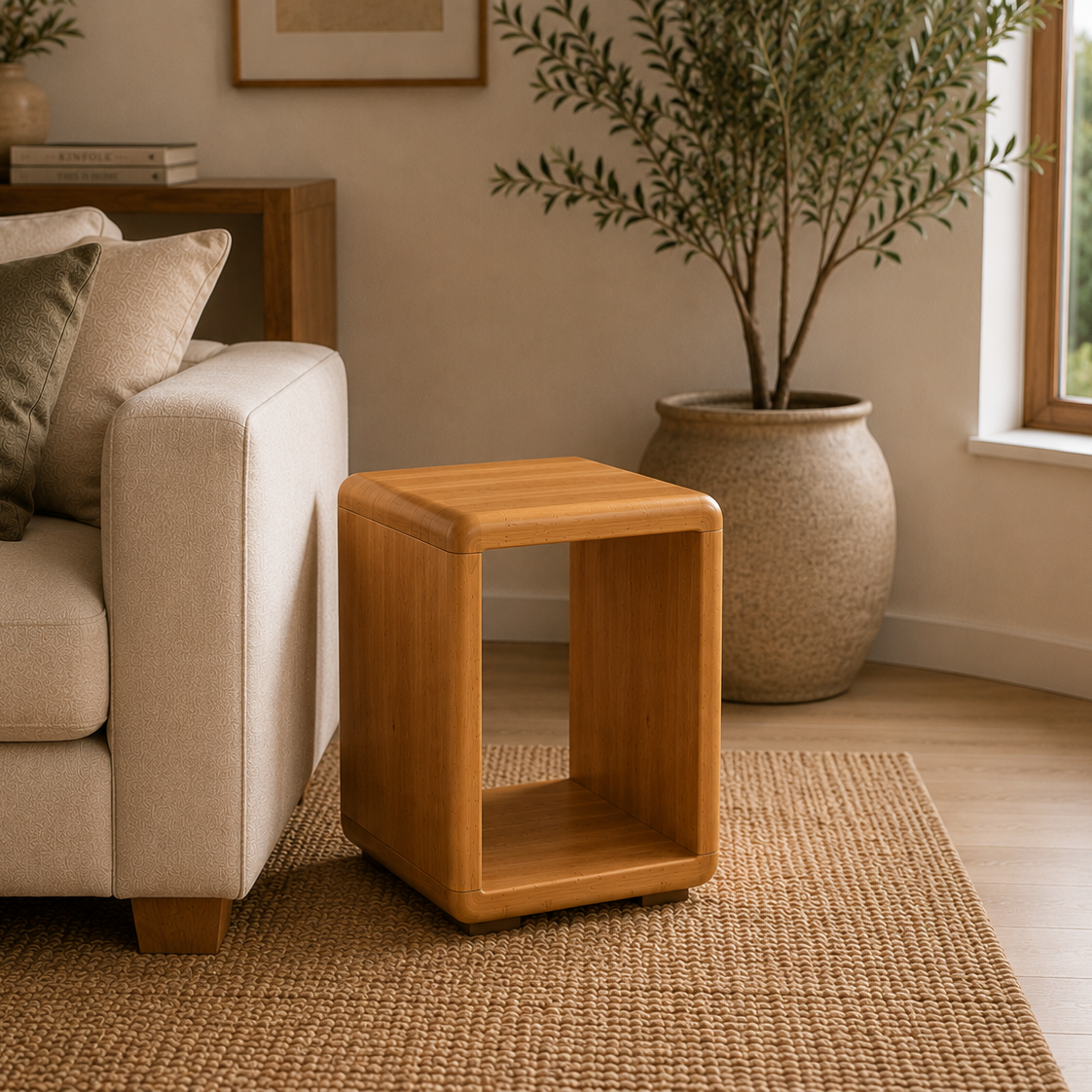 Mesa Lateral Madera - Modelo Ohio