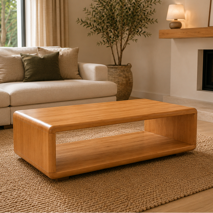 Mesa Centro Madera - Modelo Ohio