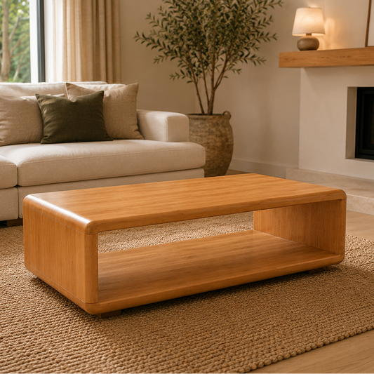 Mesa Centro Madera - Modelo Ohio