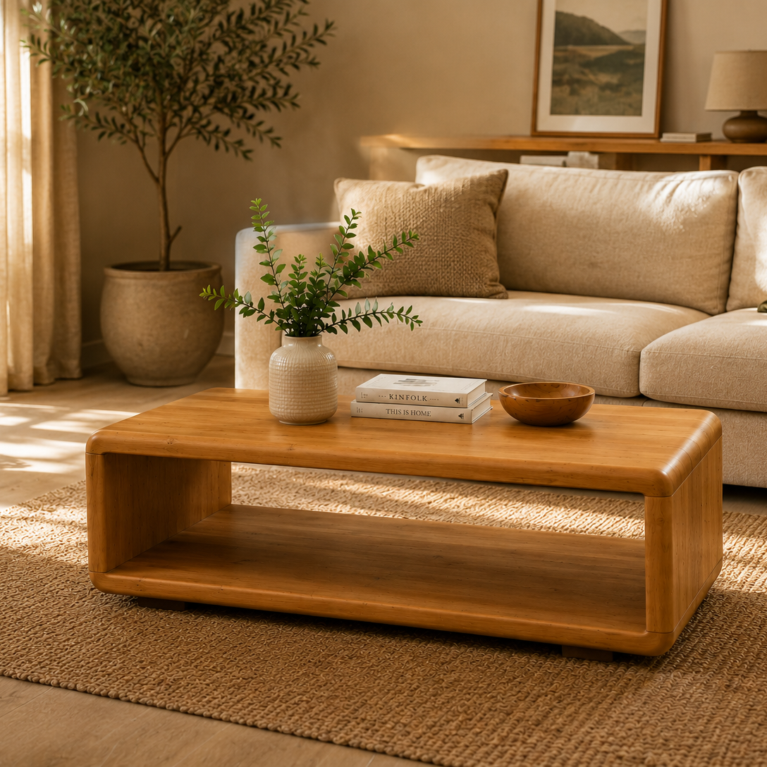 Mesa Centro Madera - Modelo Ohio