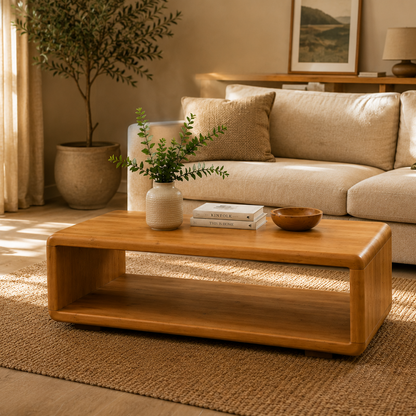 Mesa Centro Madera - Modelo Ohio