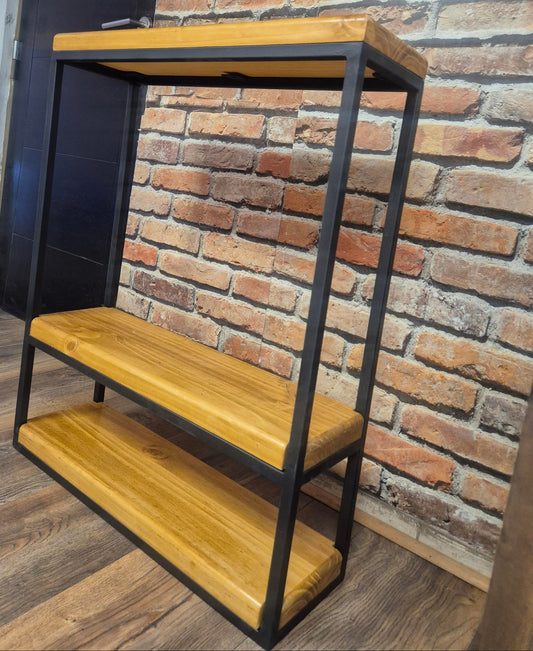 Arrimo Industrial Fierro Madera - Modelo Triple